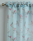 Blossom Duck Egg Tie-Top Voile Panel