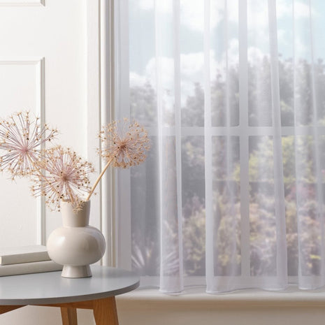 Botley Plain White Net Curtain Made to Measure
