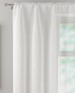 Camden Sheer White Voile Panel