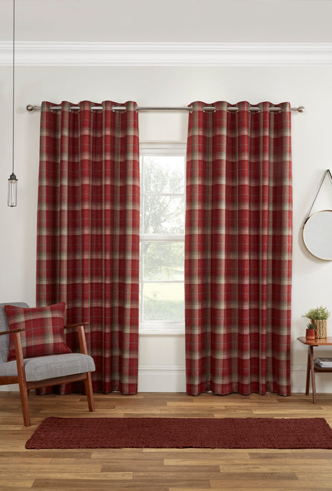 Carnoustie Blackout Eyelet Curtains