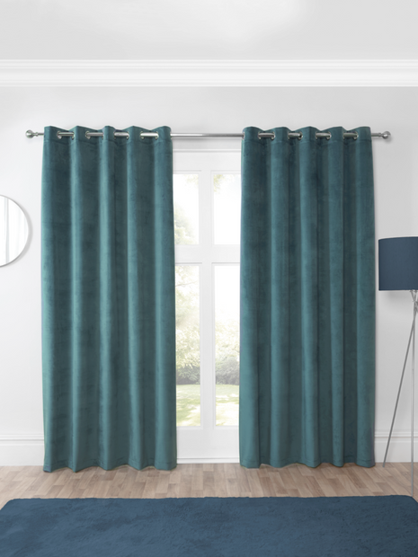 Casa Blackout Eyelet Curtains