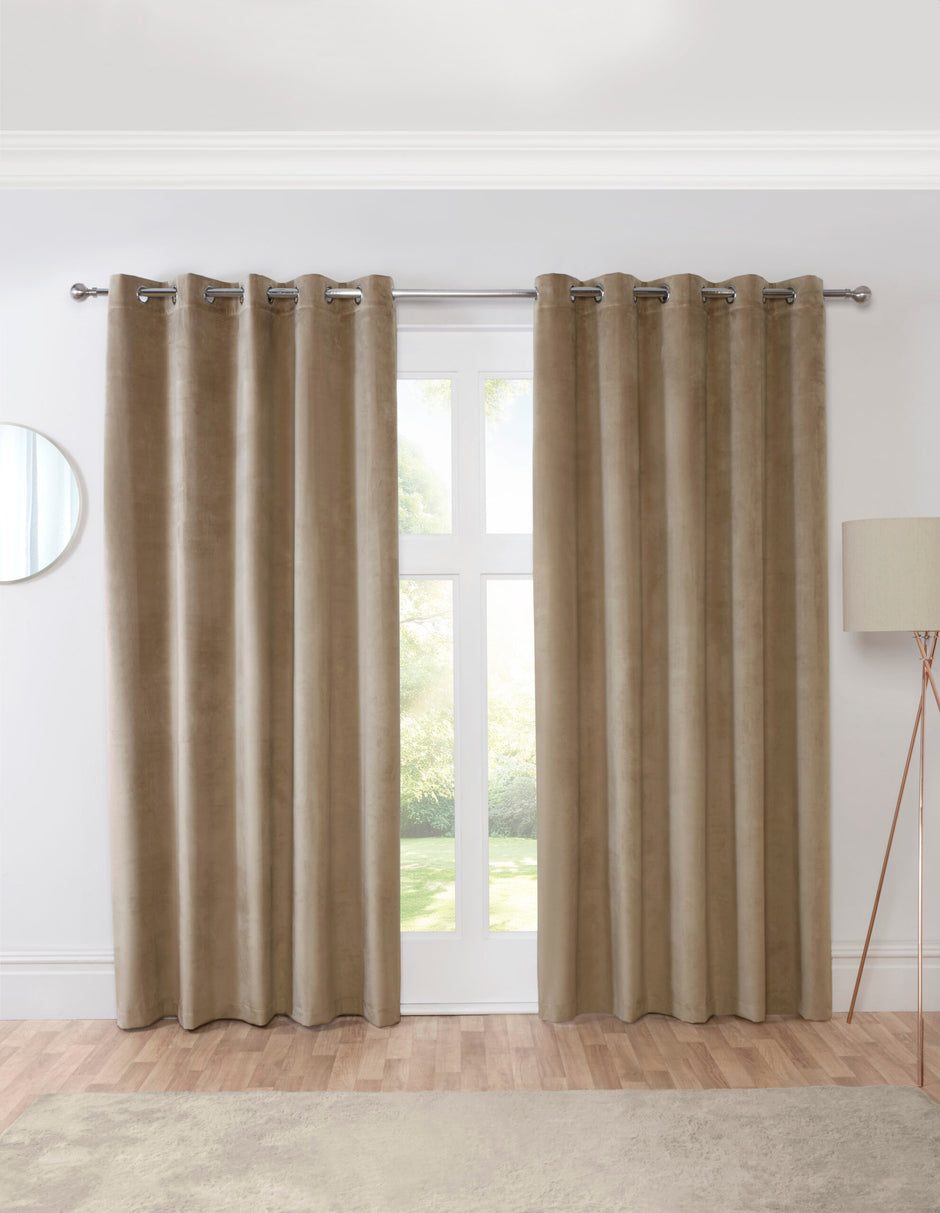 Casa Blackout Eyelet Curtains