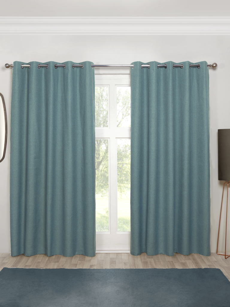 Cosmos Blackout Eyelet Curtains