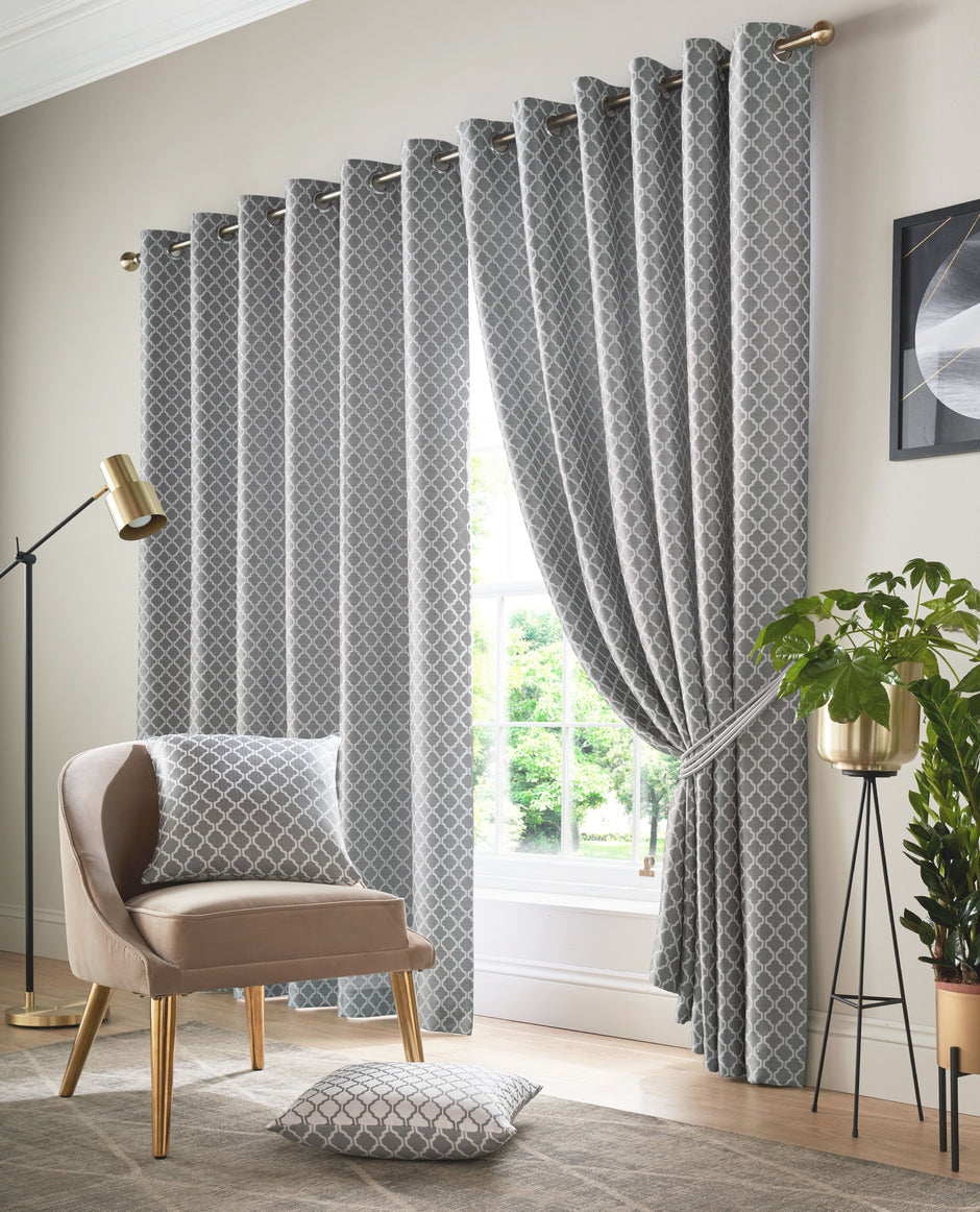 Cotswold Lined Eyelet Curtains