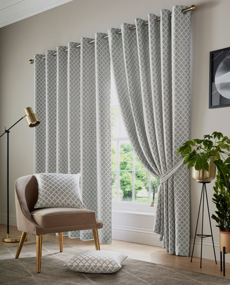 Cotswold Lined Eyelet Curtains