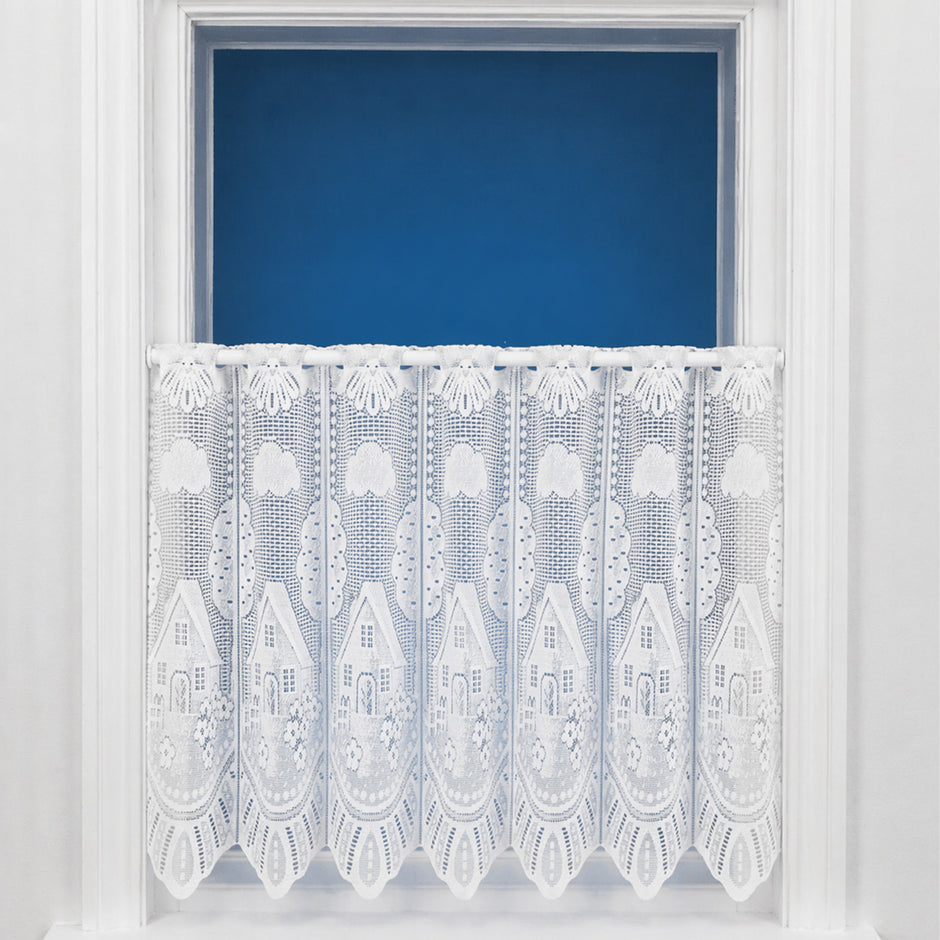 Farmhouse Café Express Net Curtain