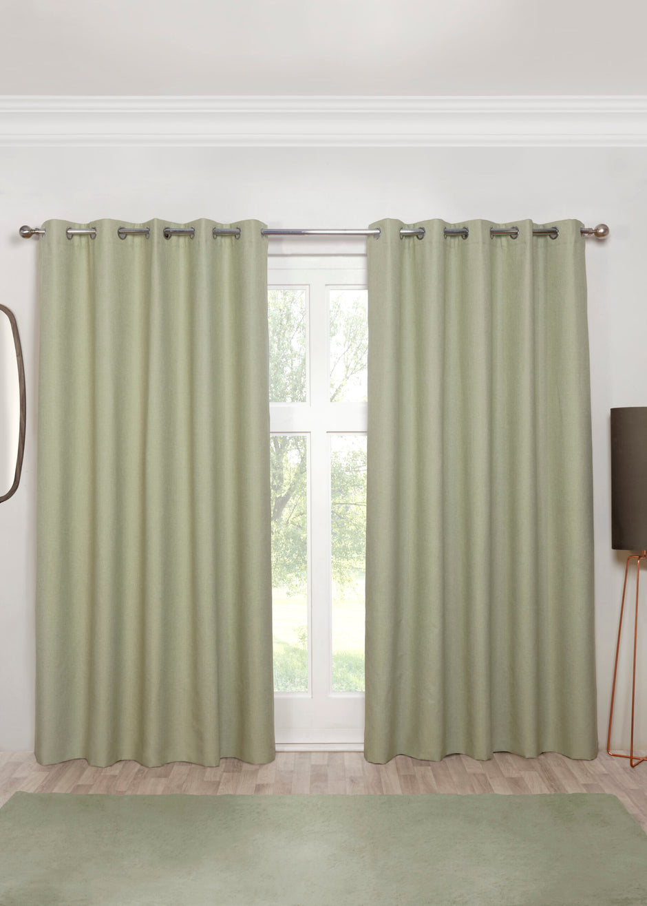 Cosmos Blackout Eyelet Curtains