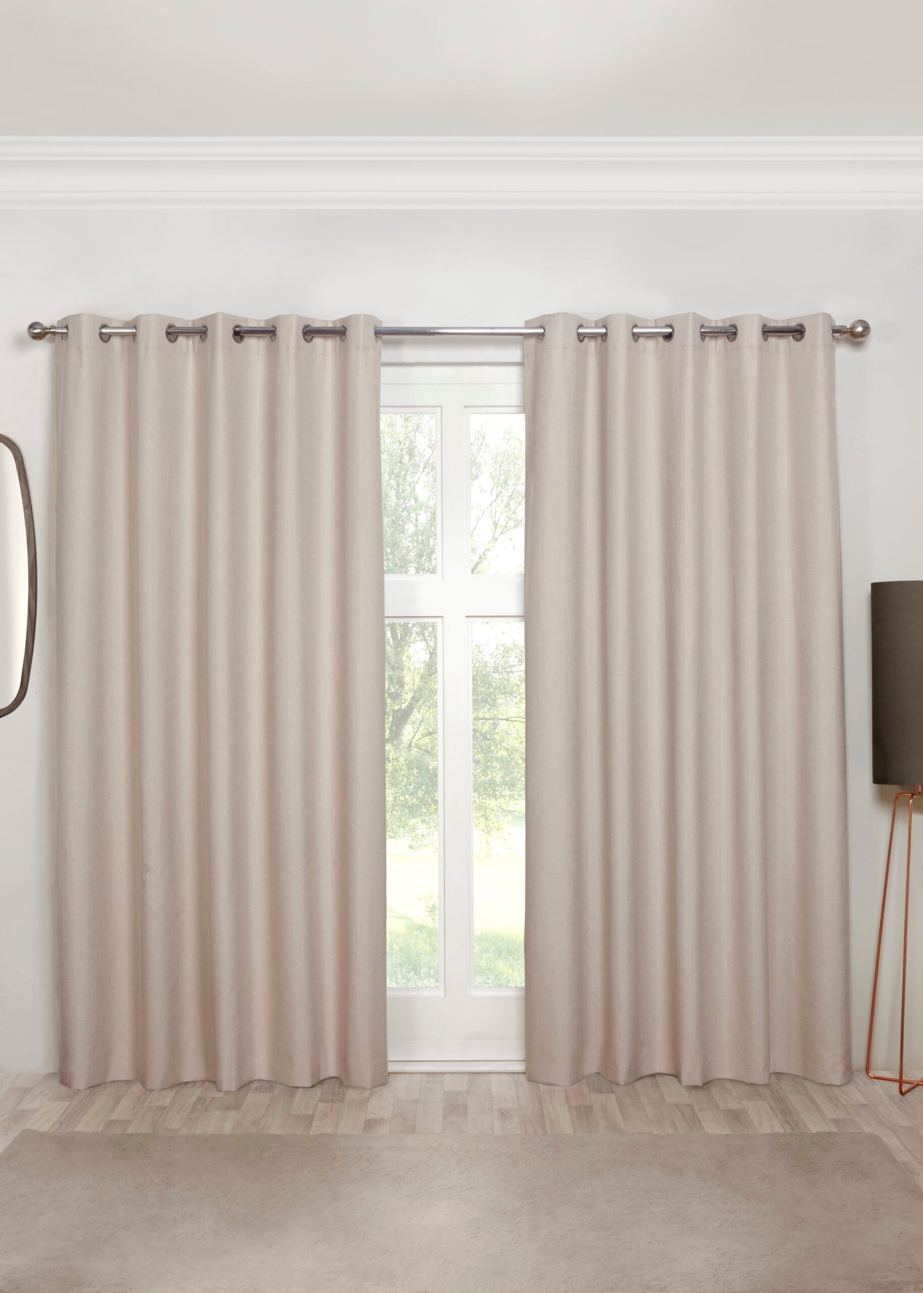 Cosmos Blackout Eyelet Curtains