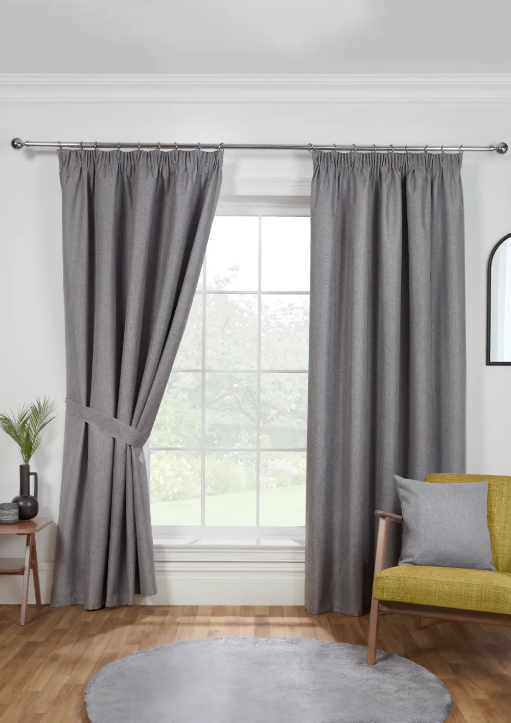 Eclipse Blackout Pencil Pleat Curtains