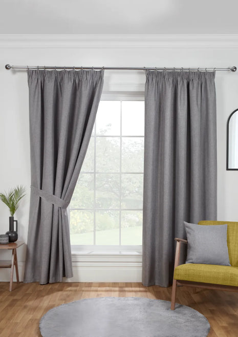 Eclipse Blackout Pencil Pleat Curtains