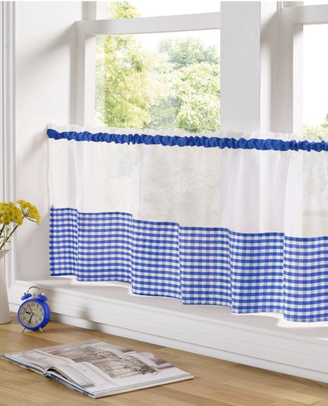 Gingham Slot Top Cafe Panel