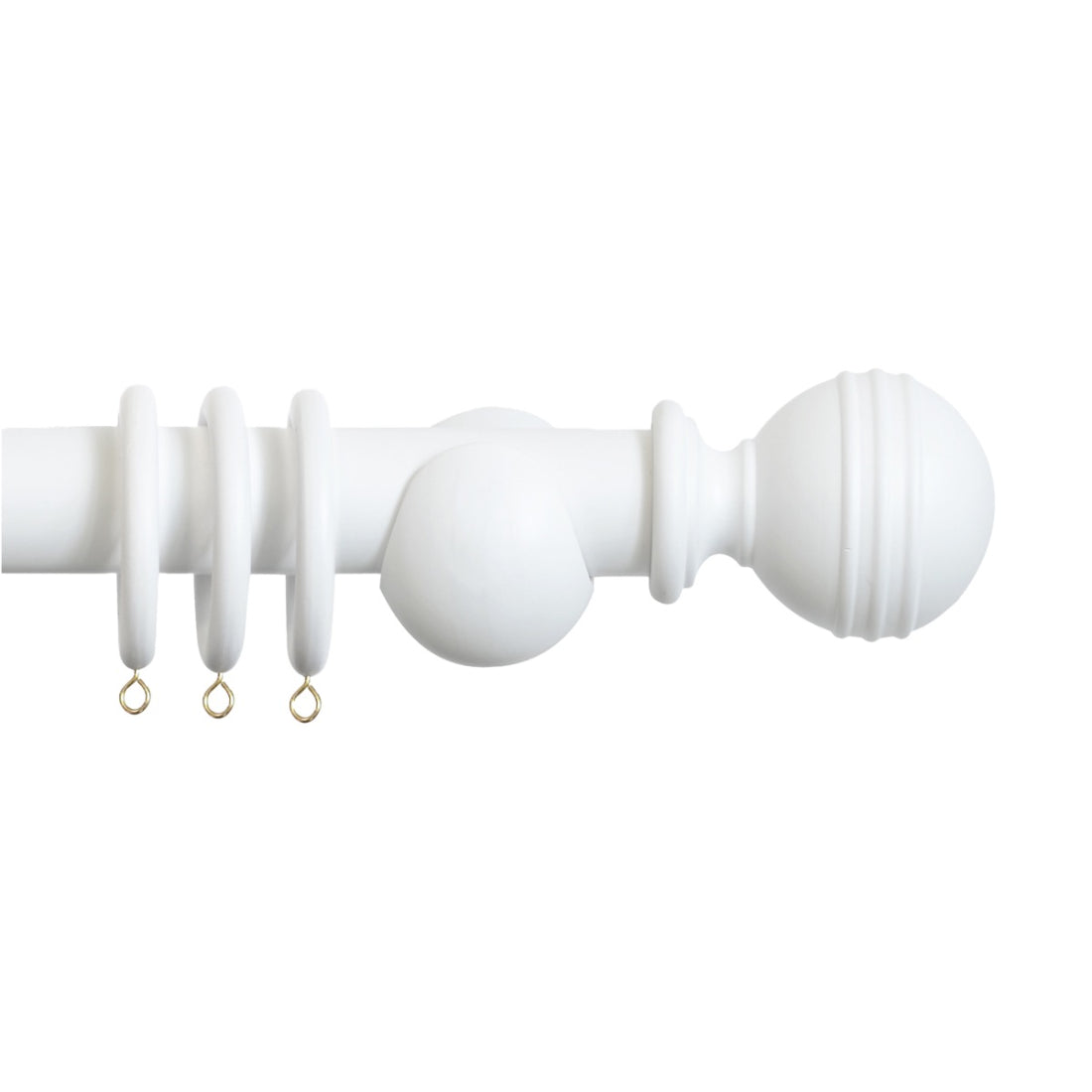 Laura Ashley Ribbed 35mm Ball Pole