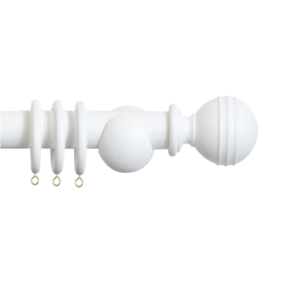 Laura Ashley Ribbed 35mm Ball Pole