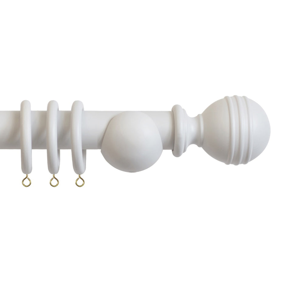 Laura Ashley Ribbed 35mm Ball Pole