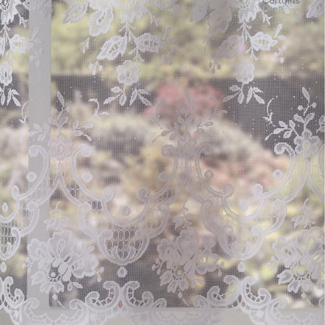 Michelle White Net Curtain Made to Measure