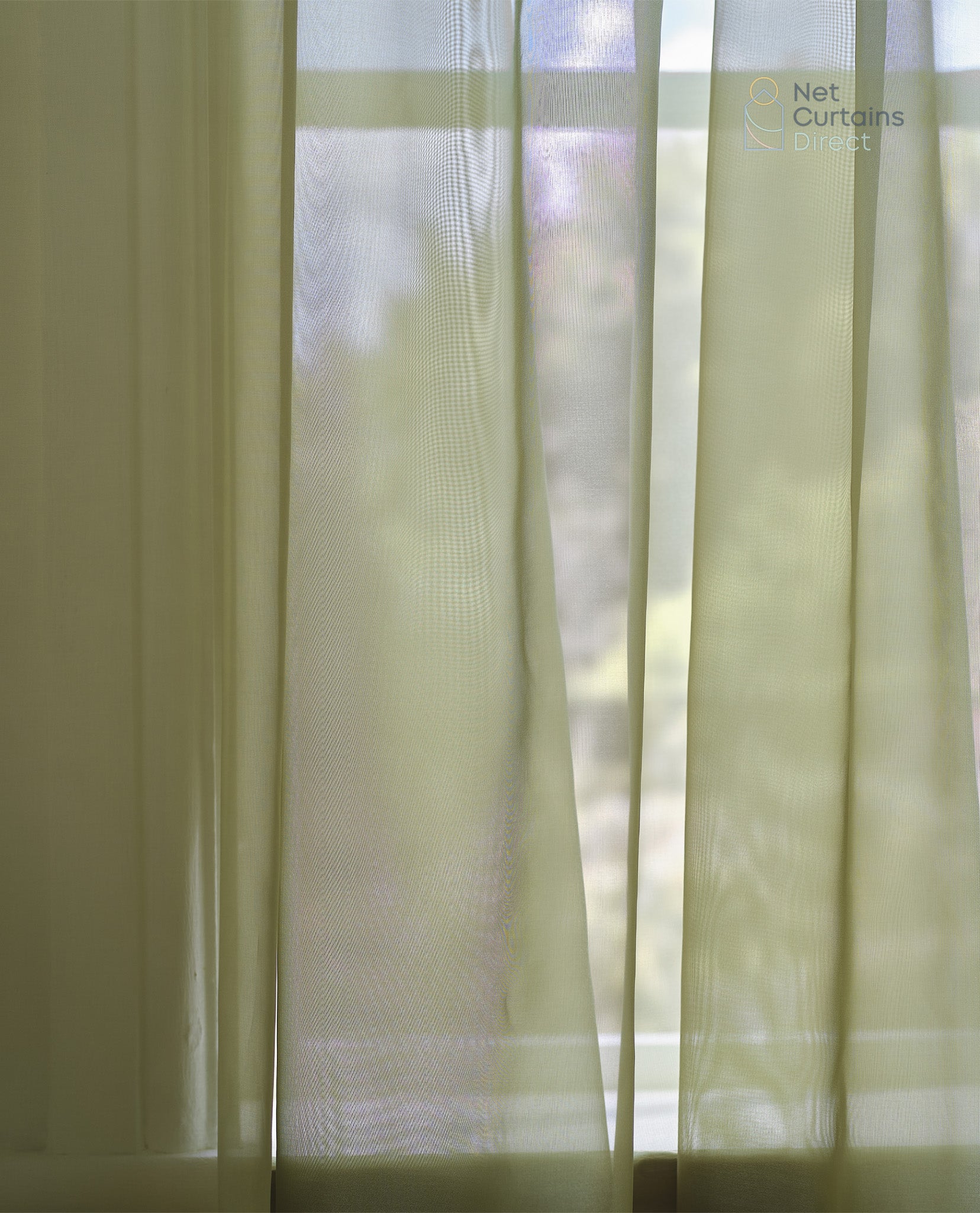 Finesse Sapphire Sheer Voile Curtain Made to Measure