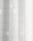 Starburst Sheer White Voile Panel
