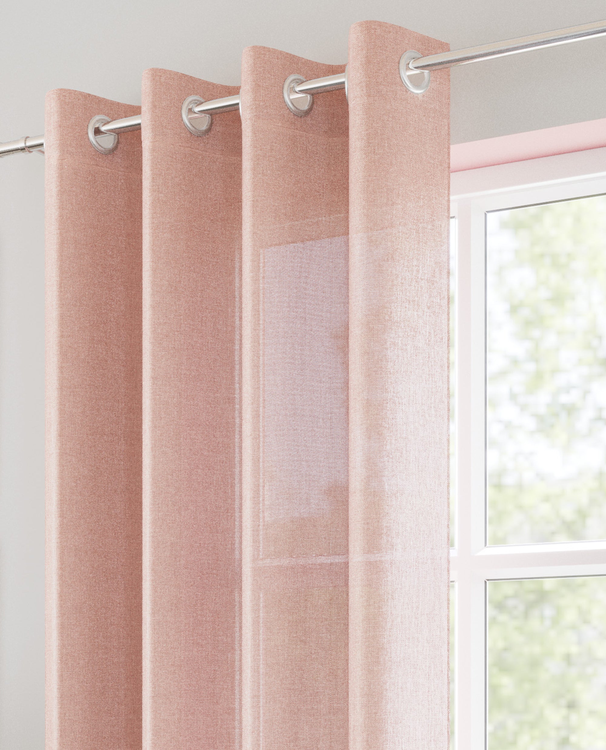 Studio Eyelet Voile Panel