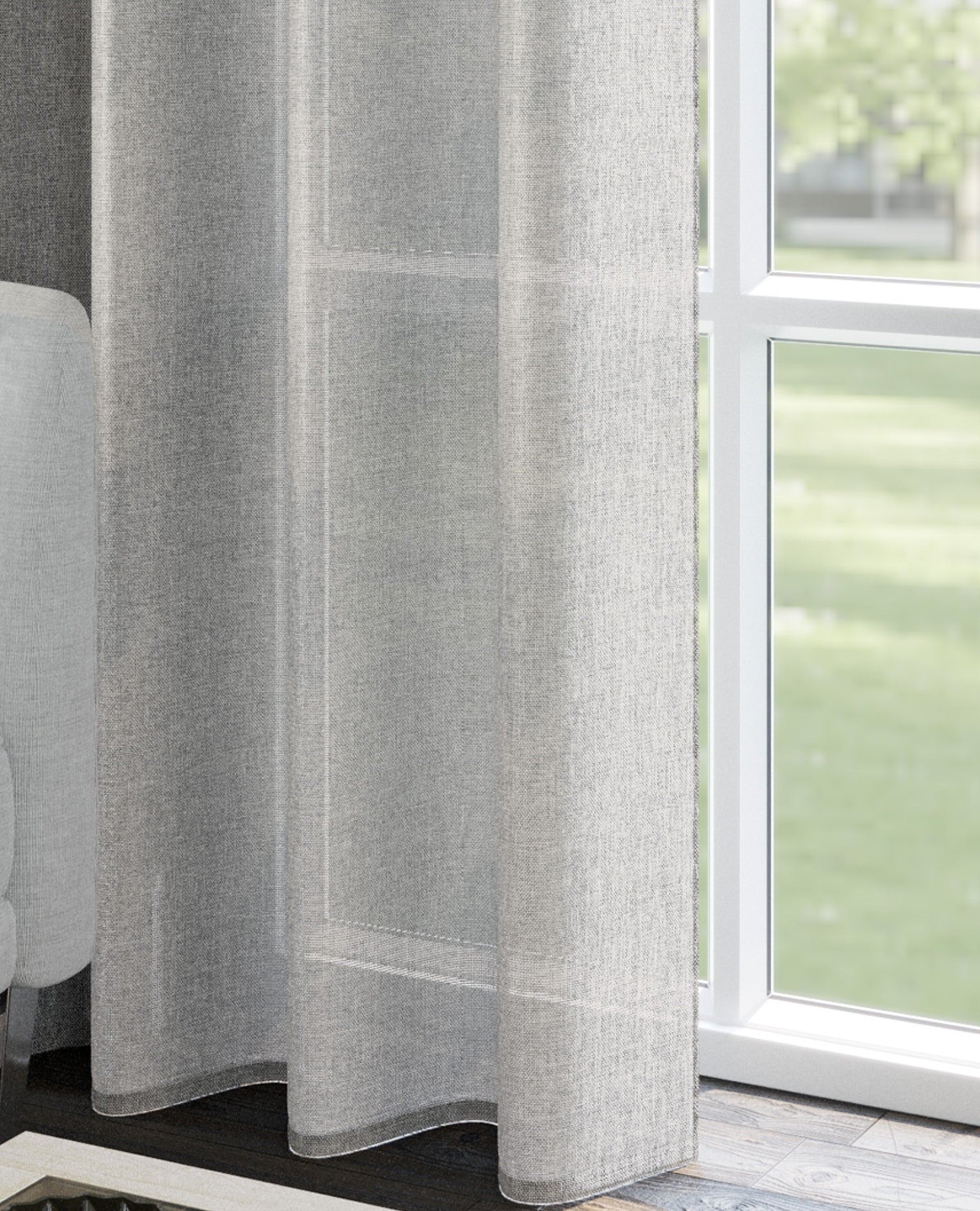 Studio Eyelet Voile Panel