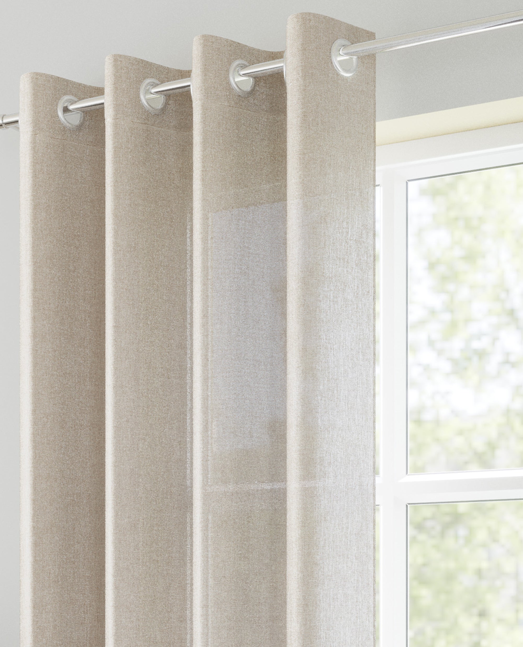 Studio Eyelet Voile Panel