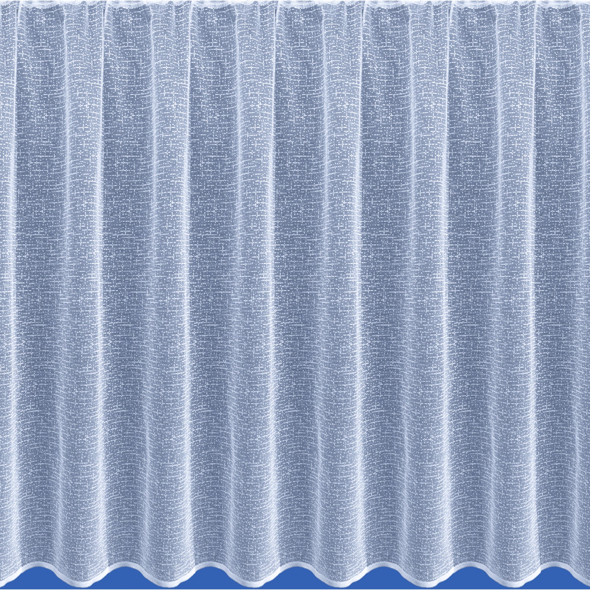 Torquay White Net Curtain