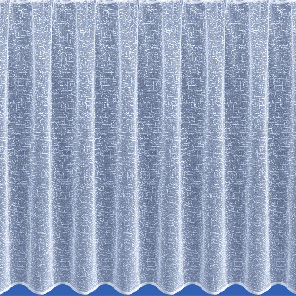Torquay White Net Curtain