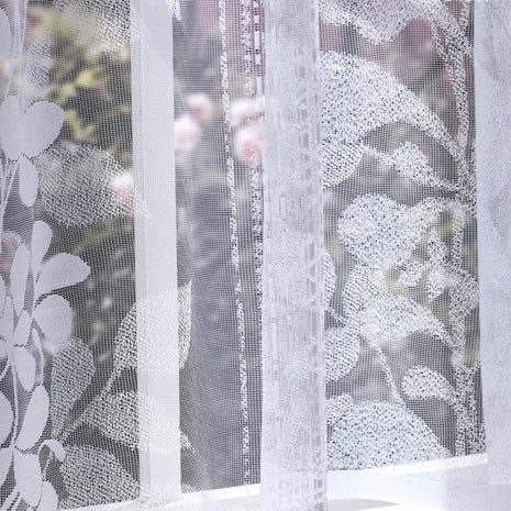 Agnes White Net Curtain Made to Measure