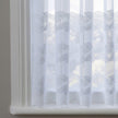 Alice White Leaf Net Curtain Made to Measure