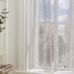 Anais Embroidered Natural Net Curtain Made to Measure