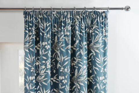 Aviary Pencil Pleat Curtains