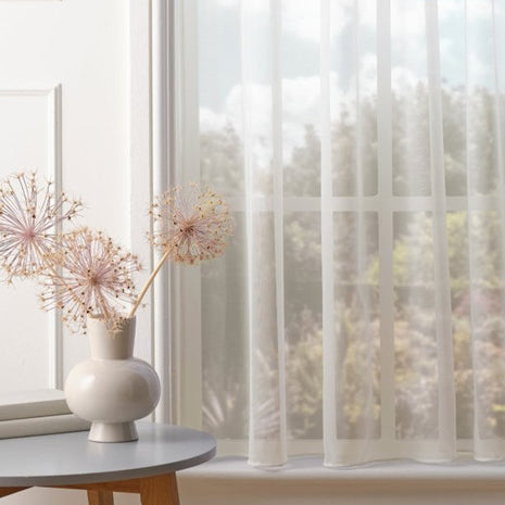 Botley Ivory Plain Net Curtain Made to Measure