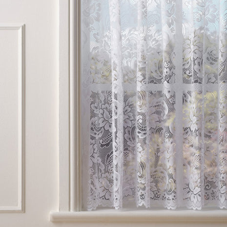 Finesse Canterbury White Net Curtain Made to Measure