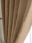 Chenille Blackout Pencil Pleat Curtains