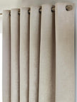 Chenille Blackout Eyelet Curtains