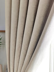 Chenille Blackout Eyelet Curtains
