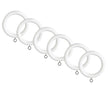 Laura Ashley 35mm Ribbed Ball Pole Rings