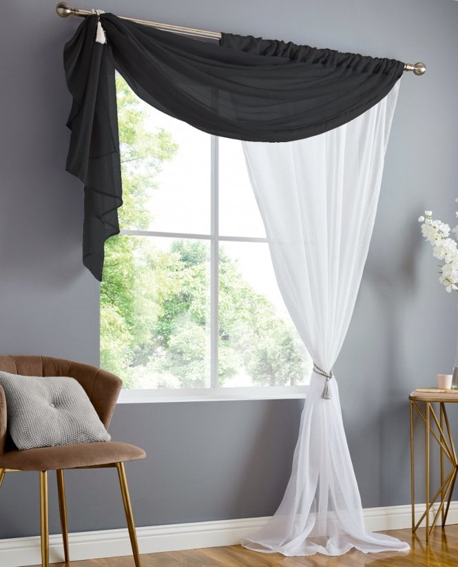 Double Display Slot Top Voile Panel