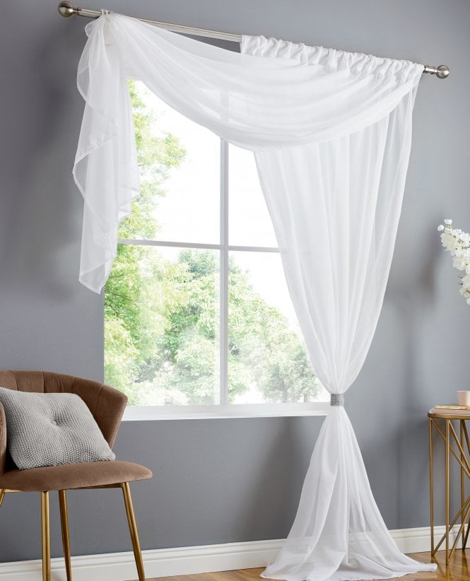 Double Display Slot Top Voile Panel