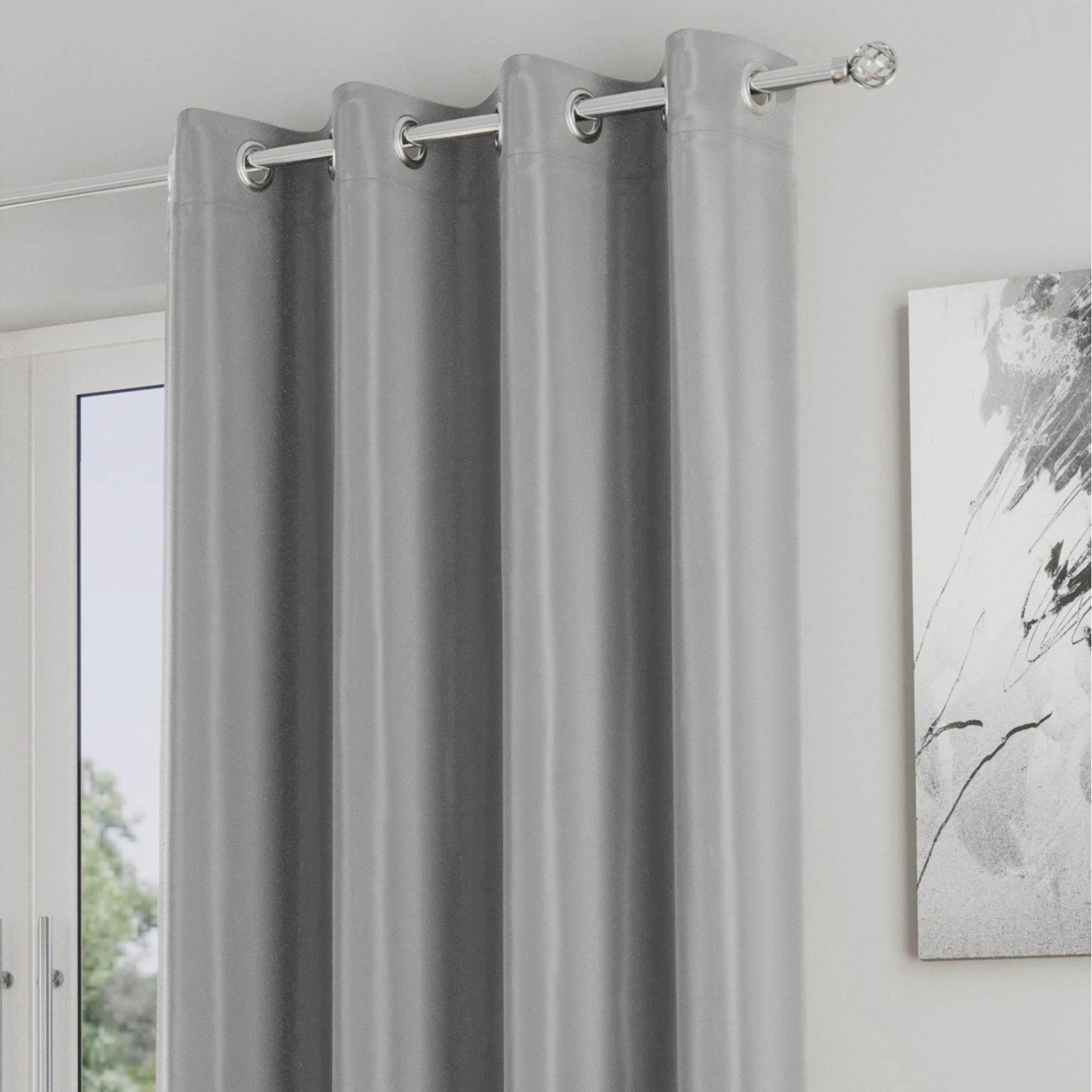 Enhanced Living Supersoft Door Curtains