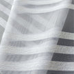 Close-up of a textured fabric with a stripe pattern
