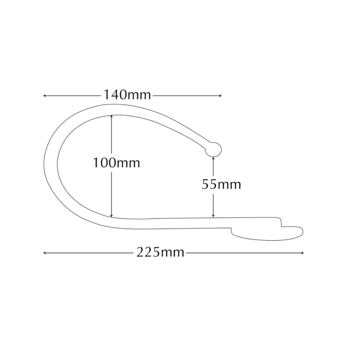 Laura Ashley Vivien Ball End Holdback