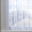 Hudson White Net Curtain Made to Measure
