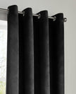 Velvet Blackout Eyelet Curtains