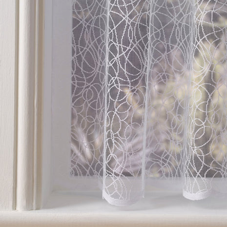 Lewis White Net Curtain Made to Measure