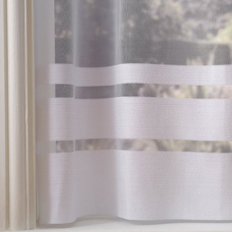 Mason White Net Curtain Made to Measure