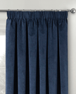 Oxford Velvet Thermal Pencil Pleat Door Curtain