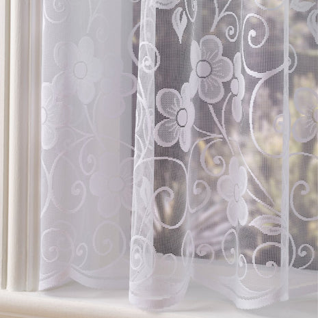 Penny White Net Curtain Made to Measure