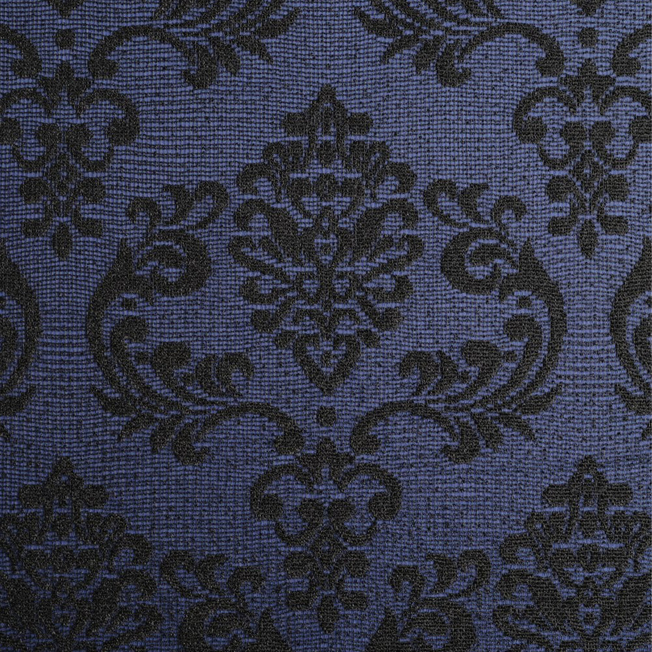 Finesse Regal Black Lace Net Curtain Made to Measure