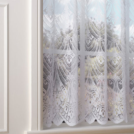 Finesse Roma White Net Curtain Made to Measure