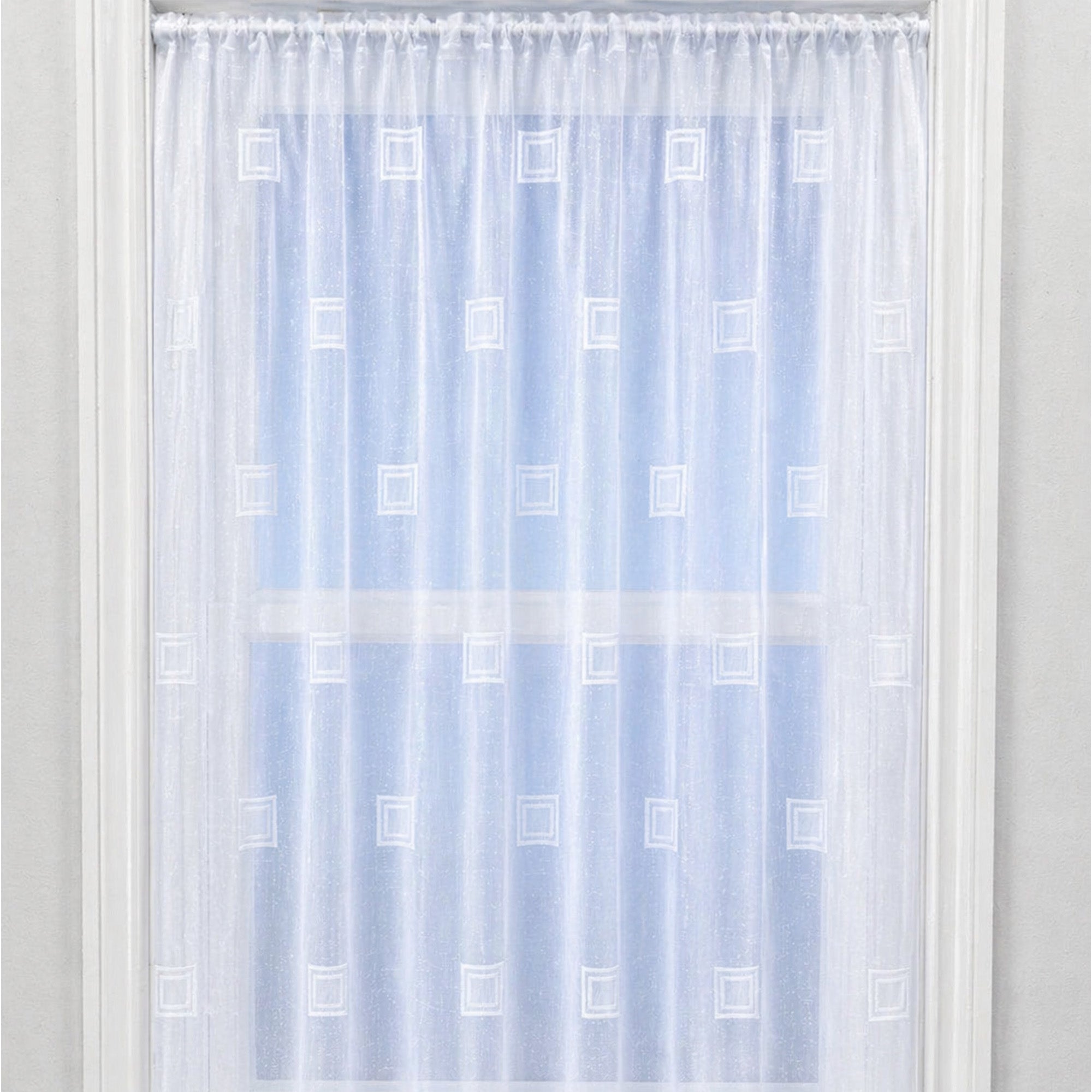 Soho White Express Net Curtain